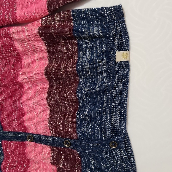 Lucky Brand Top Women's Size Large Pink and Navy - Picture 7 of 7